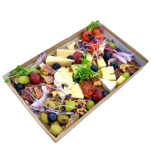 Exkluzív sajt- és sonkatál